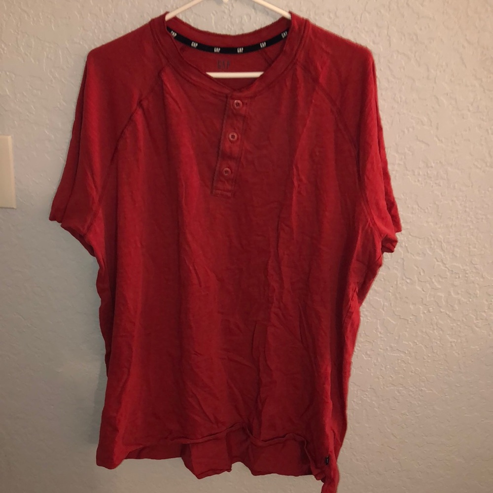Red tee by Gap